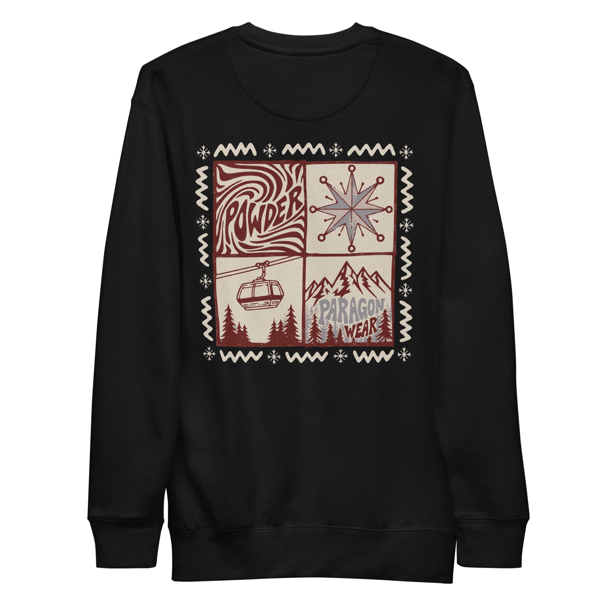 Vintage Snow Tribute Crewneck
